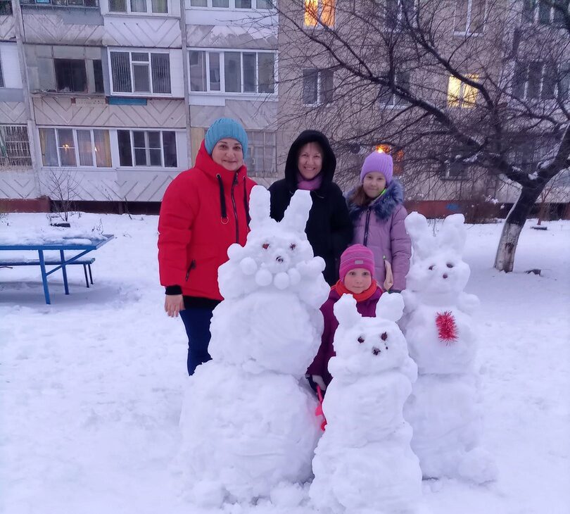 Награждена победительница конкурса «Веселый снеговик»!
